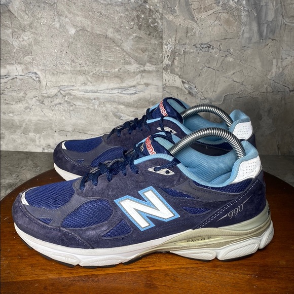 New Balance 990v3 Women’s Size 8 Navy Blue Made in USA Athletic Running Shoes - Picture 1 of 6
